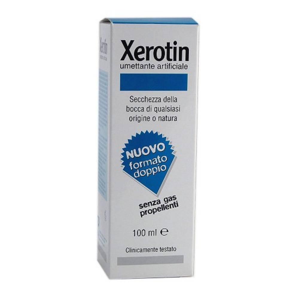Spray Fisiologico XEROTIN 100ML per Umidificare le Mucose Orali e Combattere la Secchezza della Bocca e Gola Spray Fisiologico XEROTIN 100ML per Umidificare le Mucose Orali e Combattere la Secchezza della Bocca e Gola