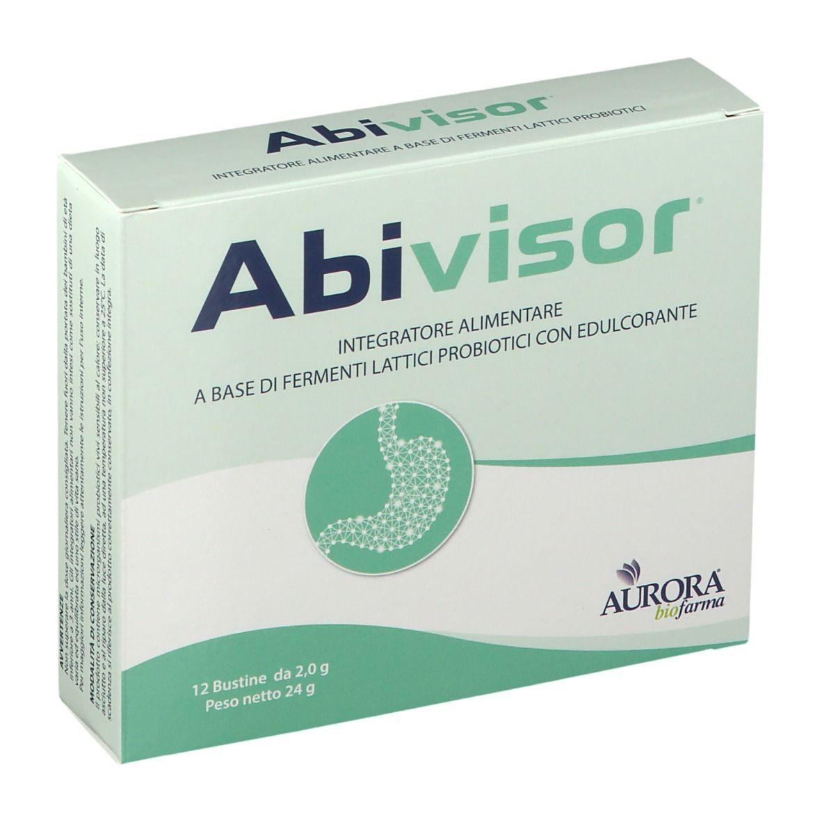aurora integratore alimentare con fermenti lattici probiotici e n-acetil-l-cisteina in confezione da 12 bustine da 2g per l'equilibrio della flora intestinale - foto 1
