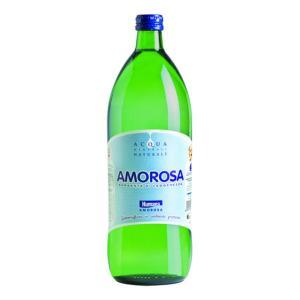 Acqua amorosa minerale naturale 1000ml - ideale per neonati e diete povere di sodio, confezione da 6 bottiglie da 1 litro per uso alimentare