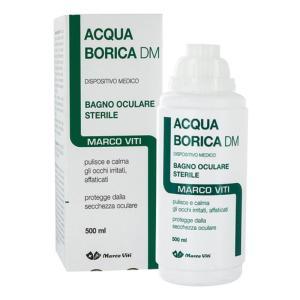 Acqua borica per bagno oculare sterile 500ml - soluzione ideale per la salute degli occhi e la cura oftalmologica