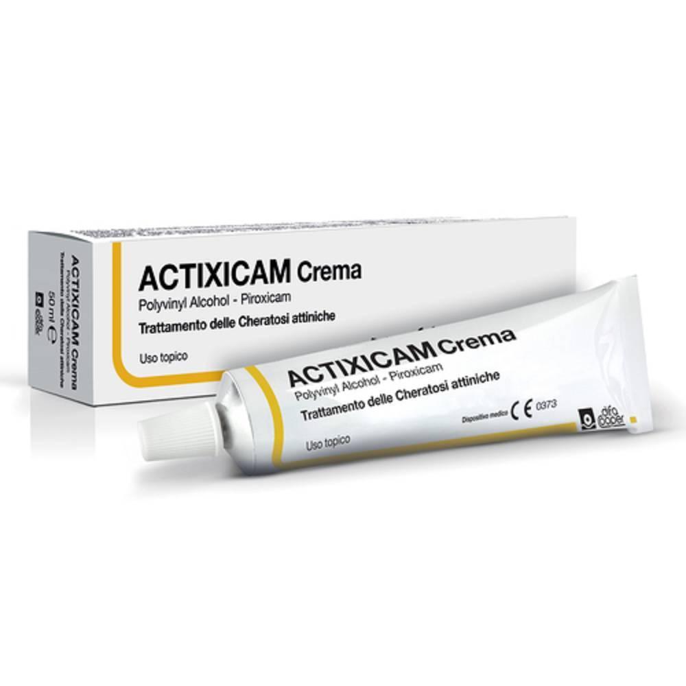 actixicam crema actixicam 50ml per cheratosi attiniche con protezione solare alta e idrosolubilità per pelli sensibili - foto 1