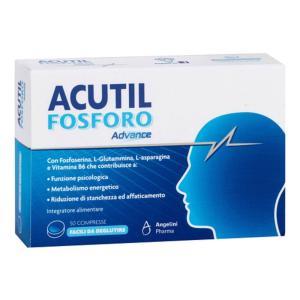 Integratore alimentare psicostimolante  fosforo advance 50 compresse per funzione psicologica e riduzione di stanchezza