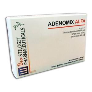 Integratore  alfa 30 compresse per il benessere della prostata con serenoa repens e urtica dioica