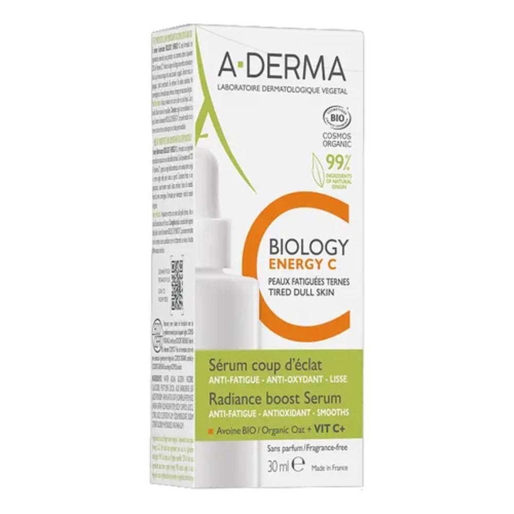 aderma siero alla vitamina c stabilizzata aderma a-d biology per pelle luminoso e levigata - 30 ml - foto 1
