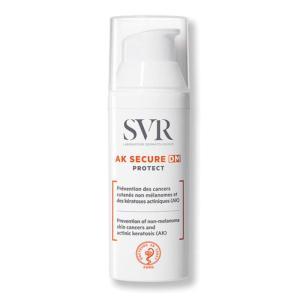 Crema solare spf50+ ak secure dm protect 50ml per pelle ipersensibile e a rischio, resistente all'acqua e non appiccicosa