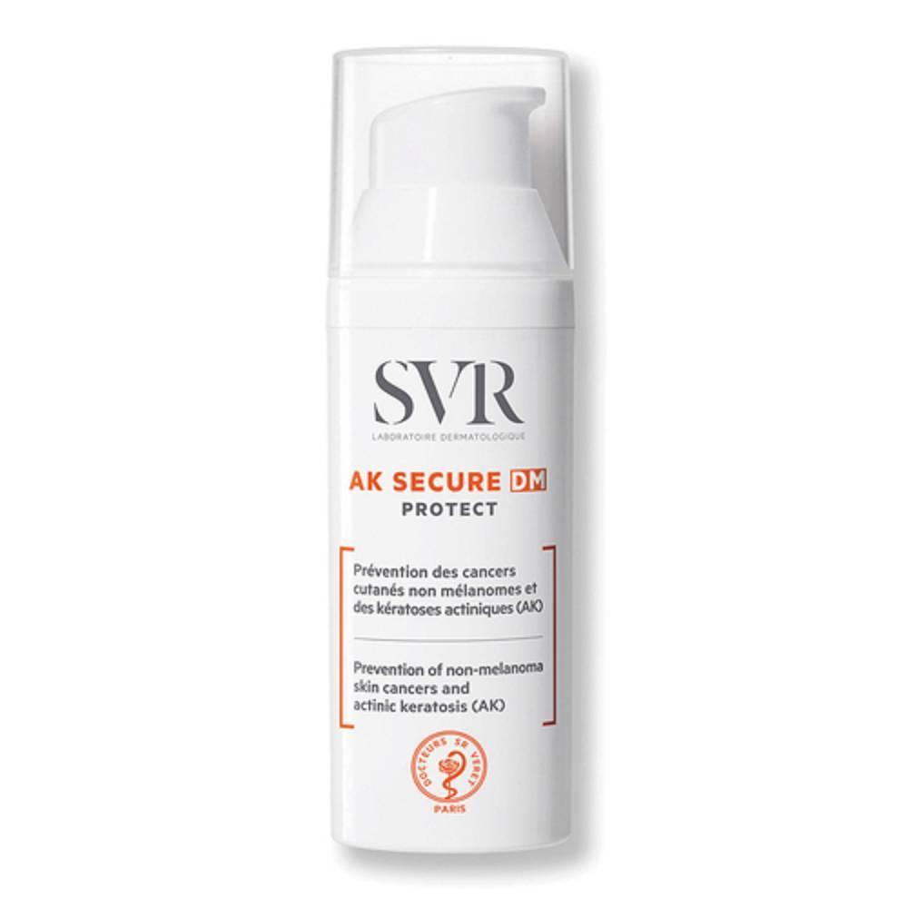 svr crema solare spf50+ ak secure dm protect 50ml per pelle ipersensibile e a rischio, resistente all'acqua e non appiccicosa - foto 1