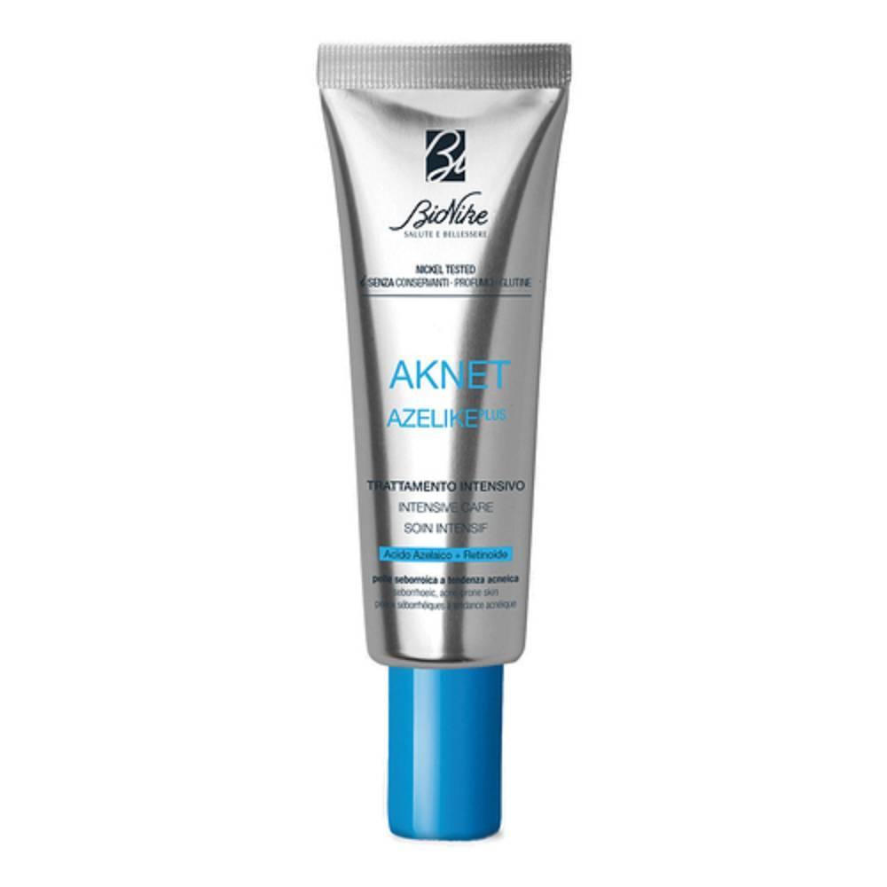 bionike gel cosmetico aknet azelike plus 30ml per pelle seborroica e acneica, con acido azelaico e retinoide, trattamento intensivo e non comedogeno - foto 1