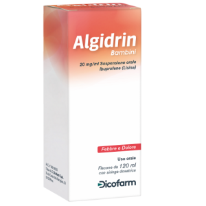 120 ml sospensione orale 20 mg/ml per alleviare febbre e dolore con attenzione a rischi e controindicazioni