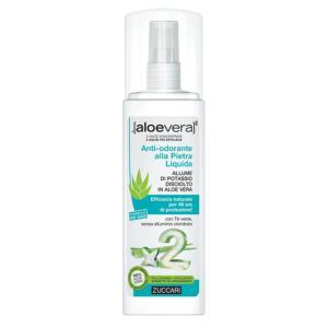 Deodorante anti-odorante alla pietra liquida con aloe vera - protezione 48 ore senza gas e senza alluminio cloridrato, 100 ml