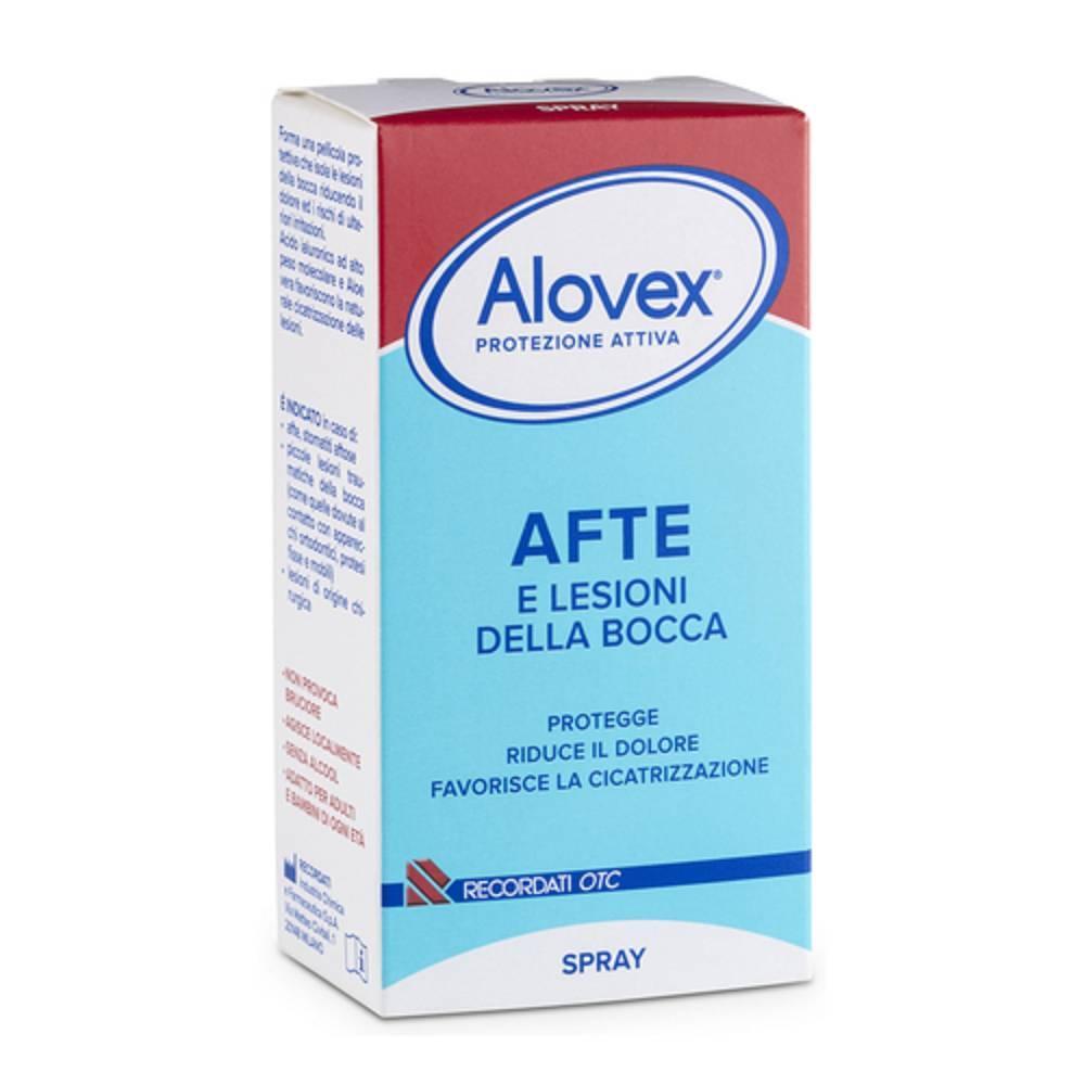 alovex protezione attiva per afte e lesioni orali alovex spray 15ml - allevia dolore e favorisce cicatrizzazione - foto 1