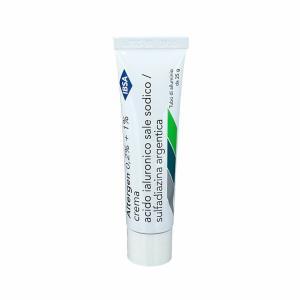 Crema cicatrizzante  25g 0,2% + 1% per trattamento di piaghe, ulcere varicose e ustioni, uso cutaneo sicuro e efficace