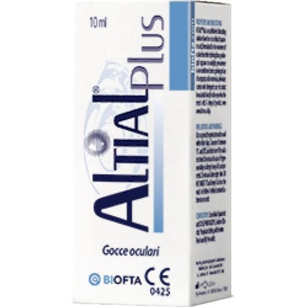 biodue gocce oculari lubrificanti altial plus 10ml per comfort oculare e sollievo da arrossamenti e discomfort derivanti da schermi e ambienti climatizzati - foto 1