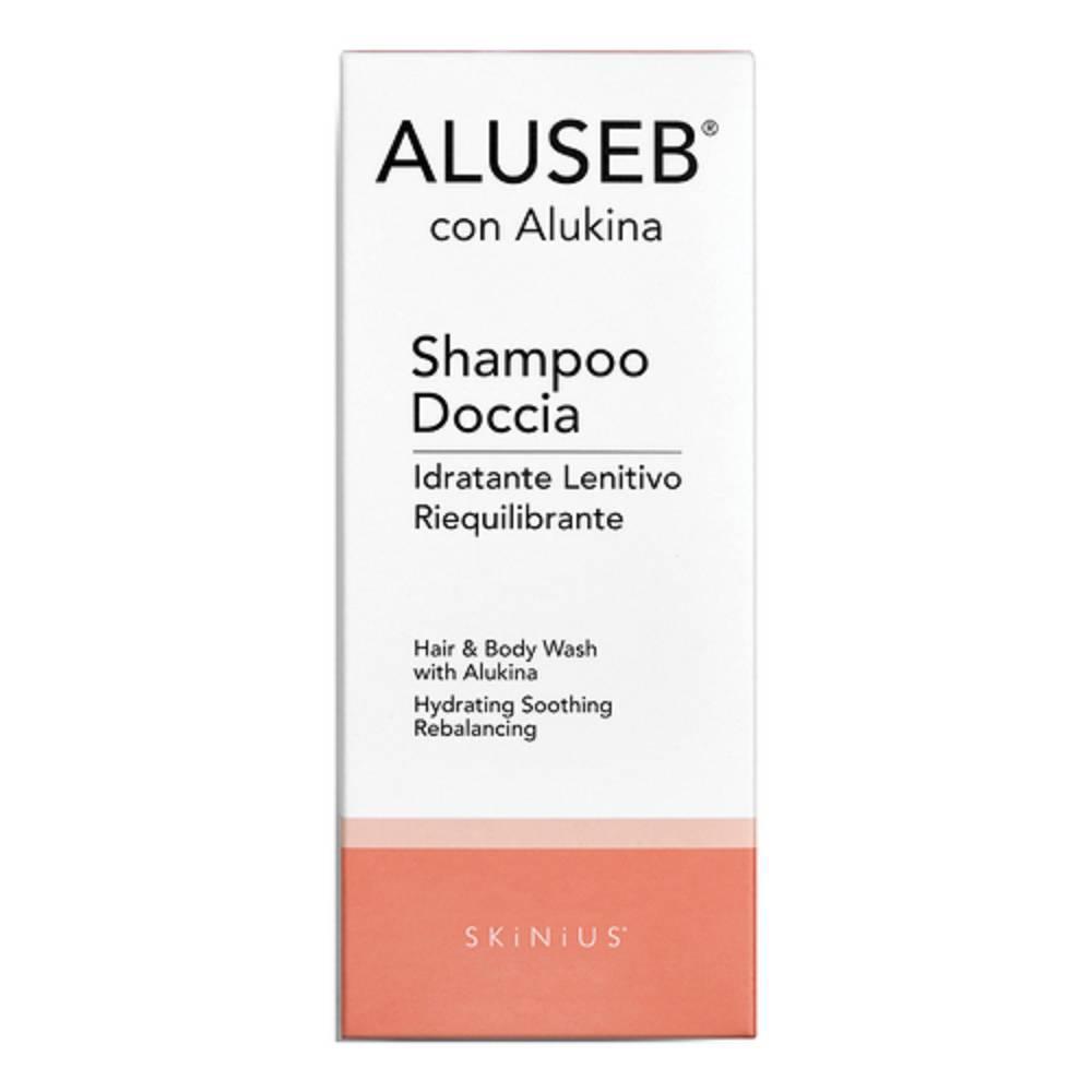aluseb shampoo doccia aluseb 125ml - detersione quotidiana per cute e capelli con azione idratante e lenitiva contro prurito e forfora - foto 1