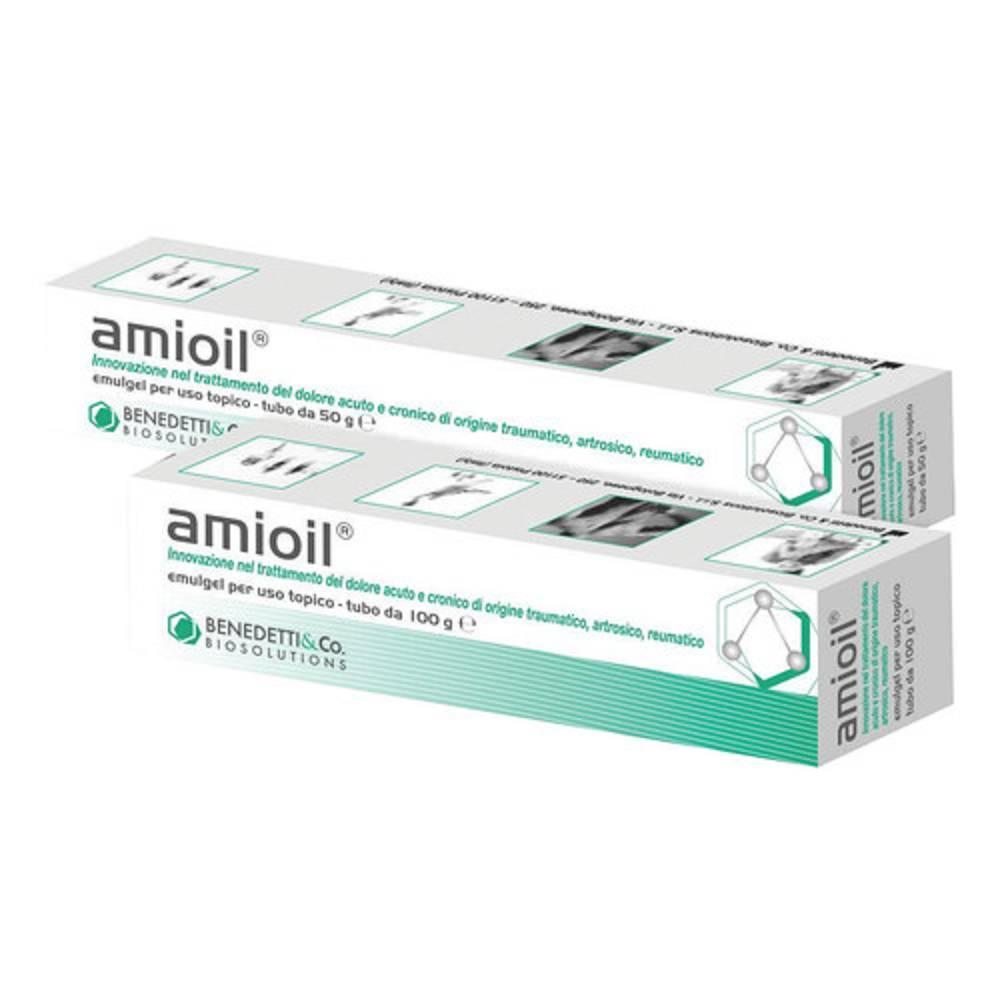 amioil emulgel uso topico amioil 100g per trattamenti della cute - formato efficace per il benessere della pelle - foto 1