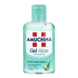 Gel igienizzante e idratante aloe 80ml -  per mani morbide e protette con antibatterico e aloe vera