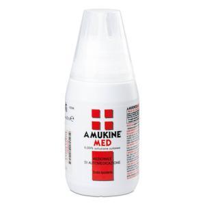 Disinfettante per uso esterno amukine medsol cut 250ml 0,05% - antisettico per ferite, piaghe e ustioni,  trattamento della cute lesa