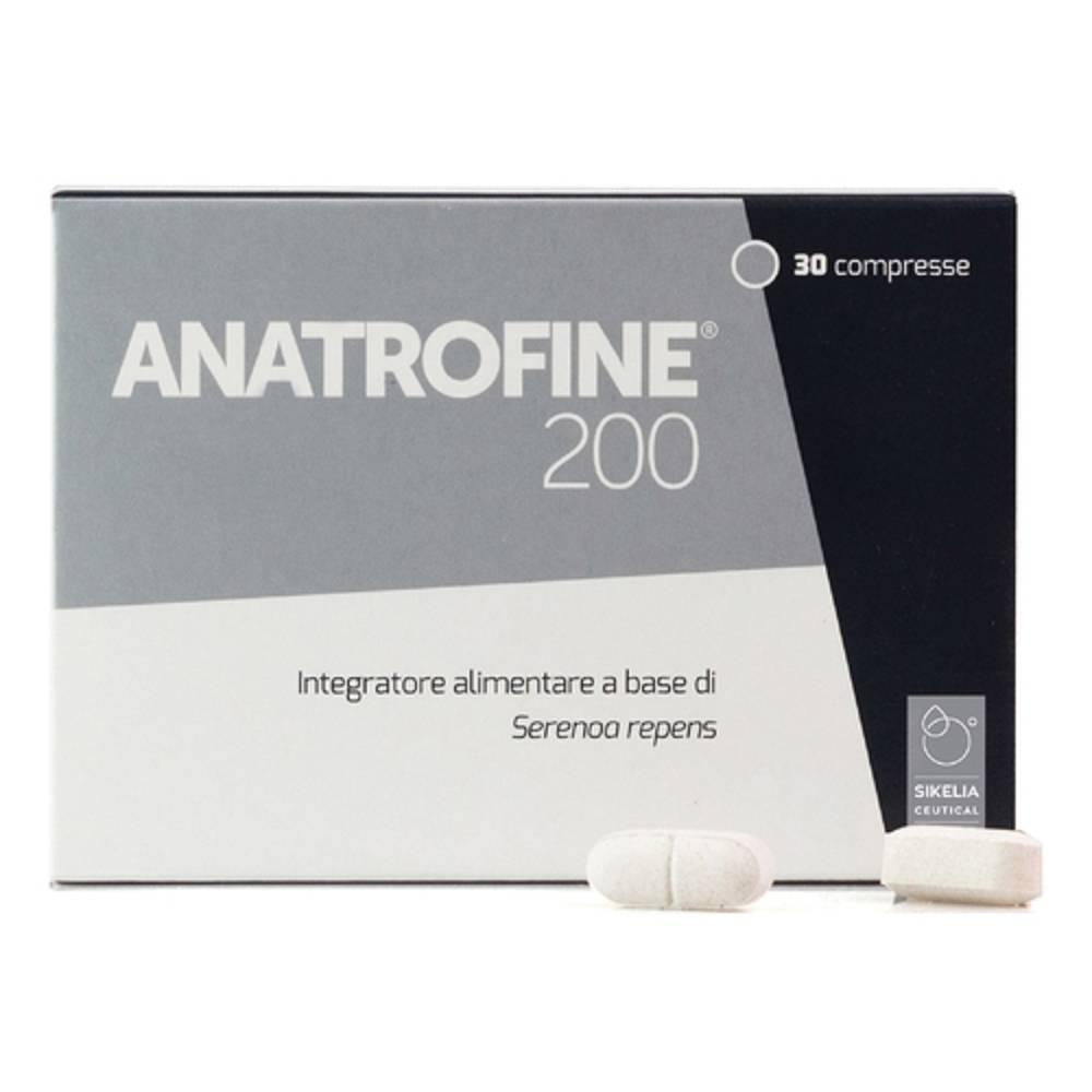 anatrofine integratore anatrofine 200 - 30 compresse da 800 mg per la salute di unghie e capelli con serenoa repens, aminoacidi e tè verde - foto 1