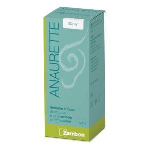 Spray per la prevenzione e rimozione del cerume anaurette 30ml - dispositivo medico naturale per adulti, bambini e neonati sopra i 3 mesi