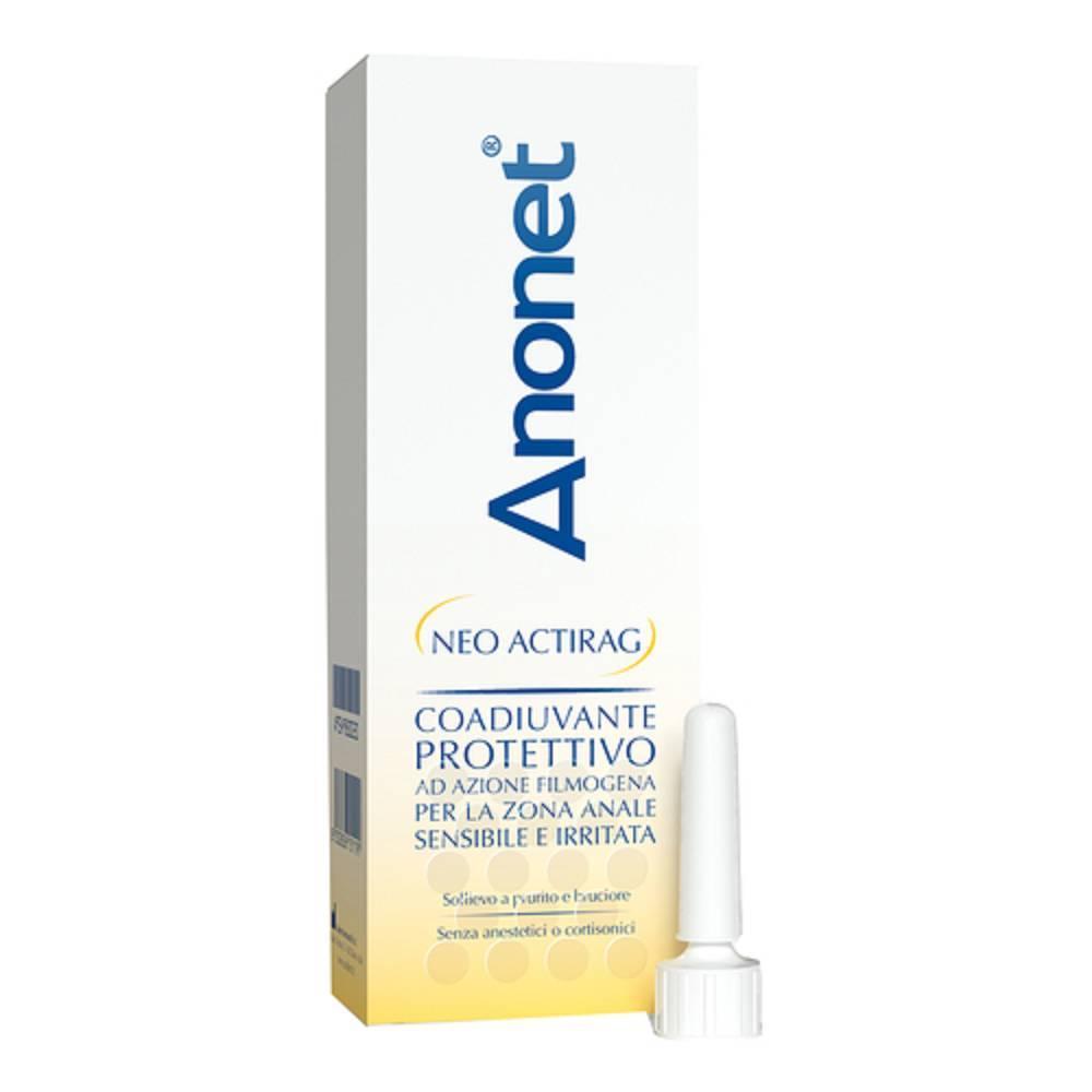 anonet crema topica anonet actirag neo per trattamento della zona anale e perianale irritata - 60g con azione lenitiva ed emolliente - foto 1