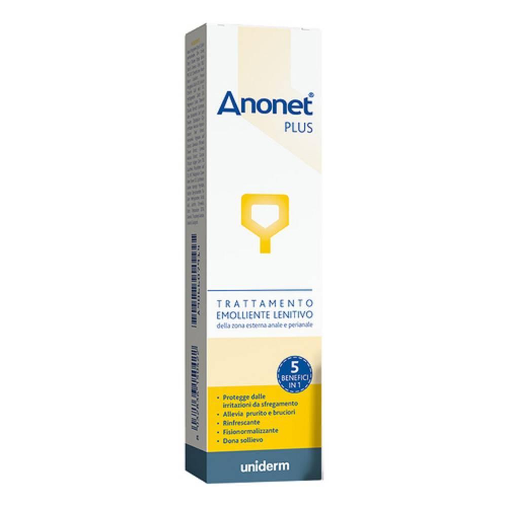 anonet crema emolliente anonet plus 30g per sollievo da prurito e fastidio - trattamento lenitivo per cute e mucose anali e perianali - foto 1