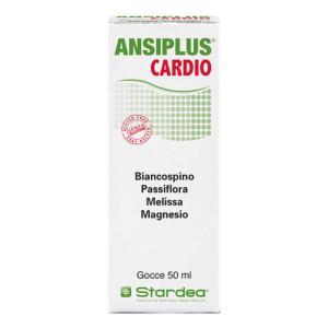 Integratore alimentare  cardio gtt 50ml con biancospino, passiflora e melissa per il benessere cardiovascolare e il rilassamento muscolare