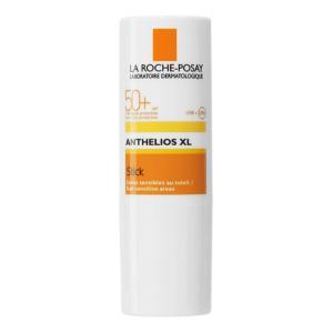Stick per zone sensibili anthelios spf 50+ - protezione solare fotostabile e resistente all'acqua per contorno occhi e naso