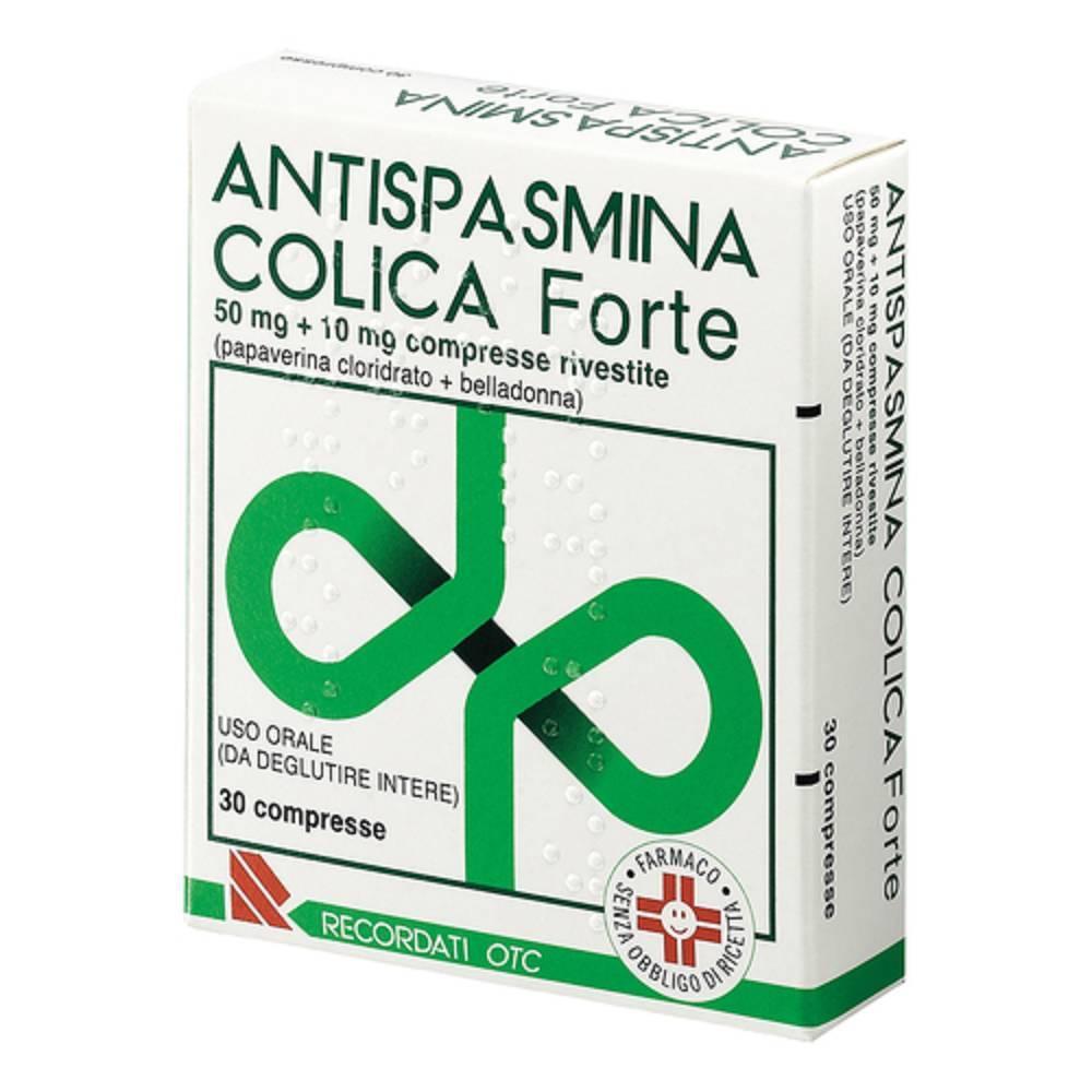 antispasmina antispasmina colica 30 compresse rivestite per il trattamento dei disturbi spastico-dolorosi dell'apparato gastro-enterico - foto 1