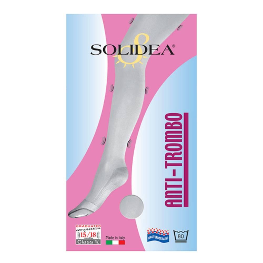 solidea calze a compressione graduata antitrombo per prevenzione trombo e embolia polmonare - morbide e confortevoli, taglie disponibili s, m, l, xl - foto 1