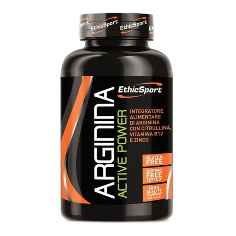 ethic sport integratore di arginina e citrullina con vitamina b12 e zinco - 90 compresse per energia e metabolismo ottimale - foto 1