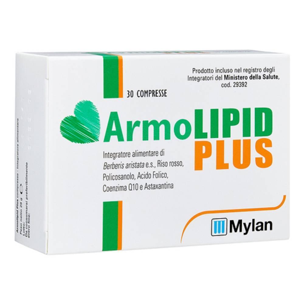 armolipid integratore alimentare armolipid plus per il controllo del colesterolo - 30 compresse con berberis, riso rosso e coenzima q10 - foto 1