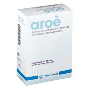 Soluzione orale  20 stick pack monodose per trattamento reflusso gastroesofageo e sintomi correlati