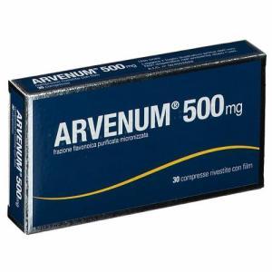 500 mg compresse rivestite con film - vasoprotettore e venotonico, senza sodio, effetti indesiderati e avvertenze
