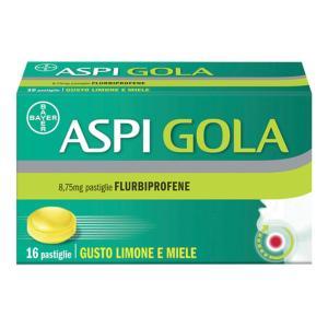Pastiglie gusto limone e miele 16pastiglie per il trattamento della gola con flurbiprofene - 8,75 mg per uso locale