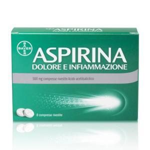 Analgesico e antipiretico  500 mg per dolore e infiammazione - 8 compresse rivestite