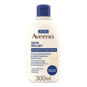 Olio doccia lenitivo  per pelle secca e molto secca - flacone da 300 ml con formula emolliente e senza sapone
