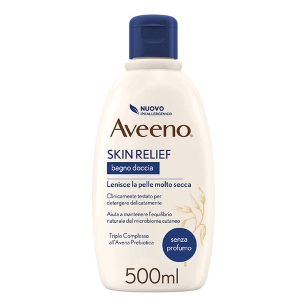 aveeno body wash lenitivo per pelle sensibile 500ml - formula senza profumo per ridurre la secchezza e migliorare il microbioma della pelle - foto 1