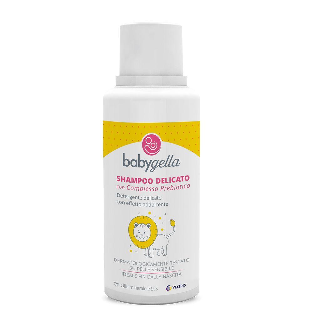 babygella shampoo delicato prebiotico per bambino babygella - 250 ml, dermatologicamente testato, ideale per pelle sensibile fin dalla nascita - foto 1