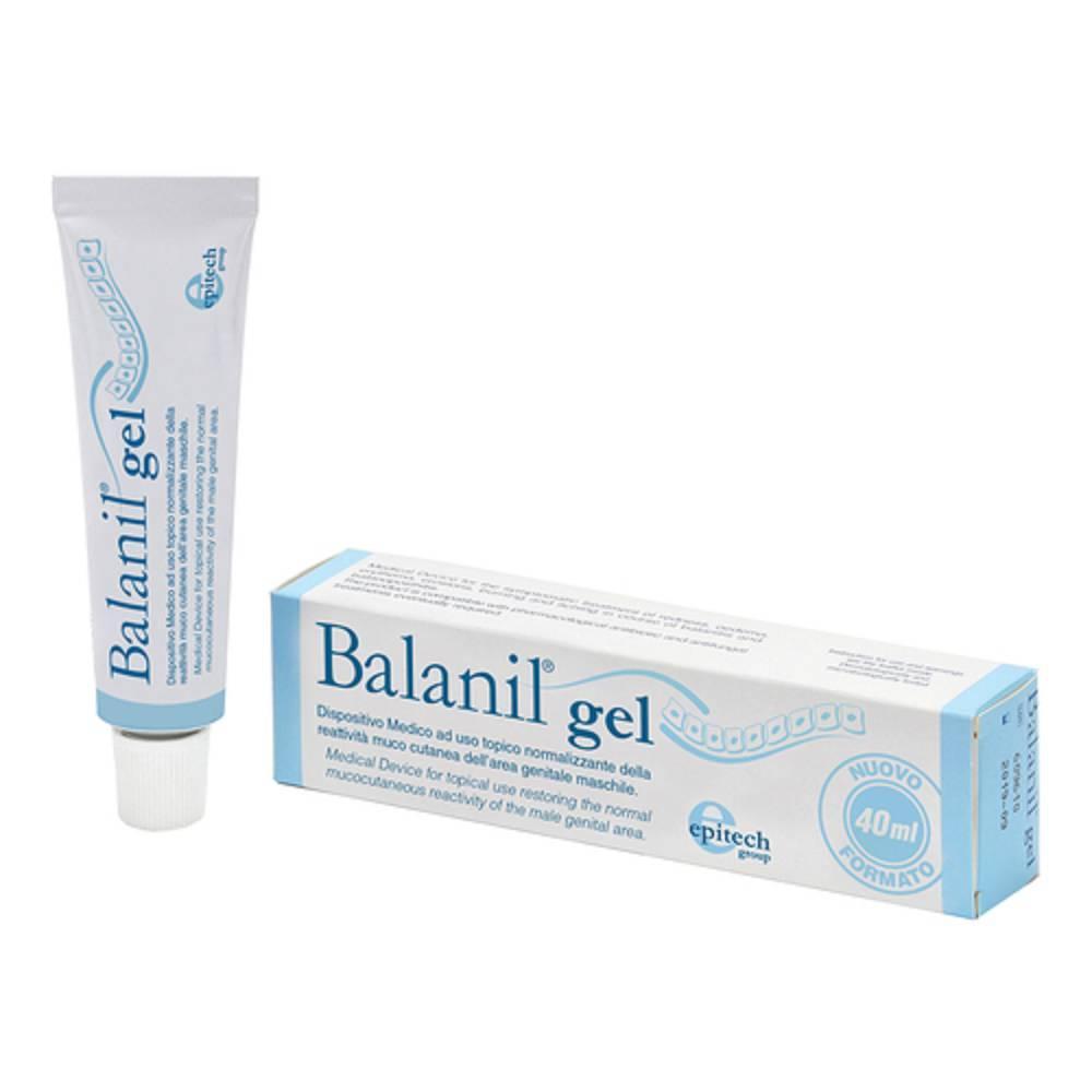 balanil gel per il trattamento di balaniti e balanopostiti - balanil gel 40ml per il ripristino dell'integrità mucocutanea dell'area genitale maschile - foto 1