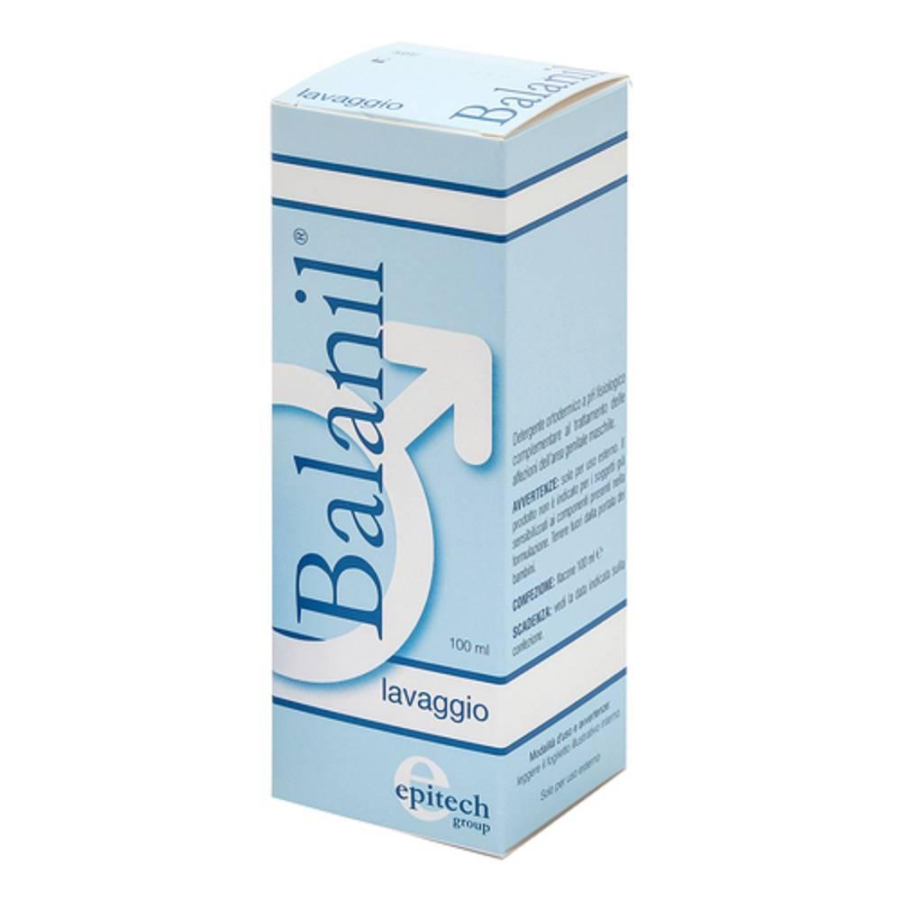 balanil detergente intimo balanil lavaggio 100 ml - ph fisiologico per la cura dell'area genitale maschile - foto 1