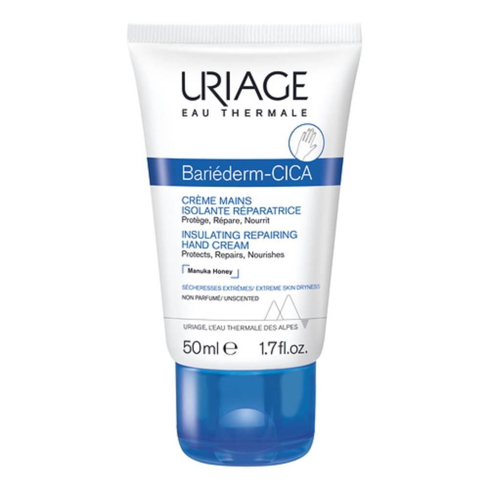 uriage crema barriera per mani 50ml - lenitiva, ammorbidisce e nutre le mani secche e aggredite da prodotti chimici, resistente all'acqua - foto 1