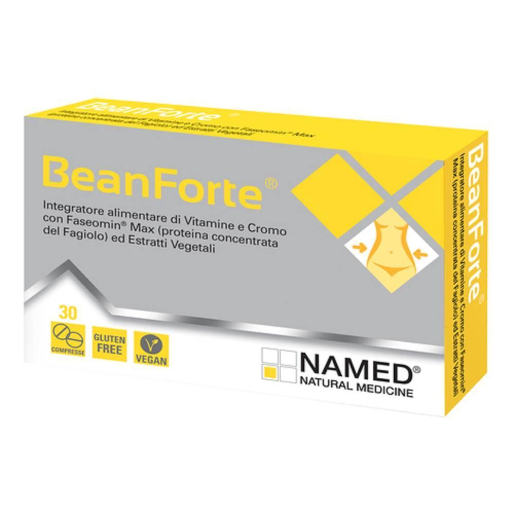 named integratore alimentare beanforte 30 compresse per controllo del peso e supporto alle diete dimagranti con vitamine e minerali - foto 1