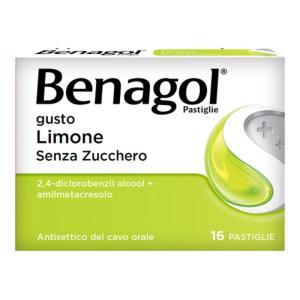 Pastiglie  gusto limone senza zucchero - soluzione antisettica per gola e bocca con ingredienti naturali e senza glutine