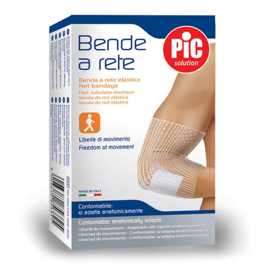 pic solution benda a rete per gomito 3 misure - fissaggio medicazioni con massima traspirazione e libertà di movimento - foto 1