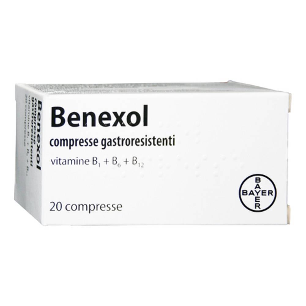 benexol integratore di vitamina b1, b6 e b12 in compresse gastroresistenti e soluzione iniettabile per stati carenziali e terapia coadiuvante - foto 1