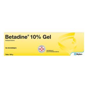Gel disinfettante  10% 100g - soluzione cutanea alcolica per ferite e piaghe superficiali