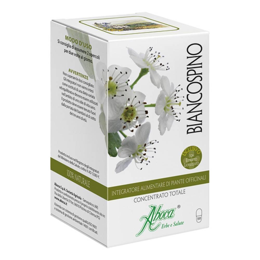 aboca biancospino concentrato totale - integratore alimentare per la funzionalità cardiovascolare e relax naturale - foto 1