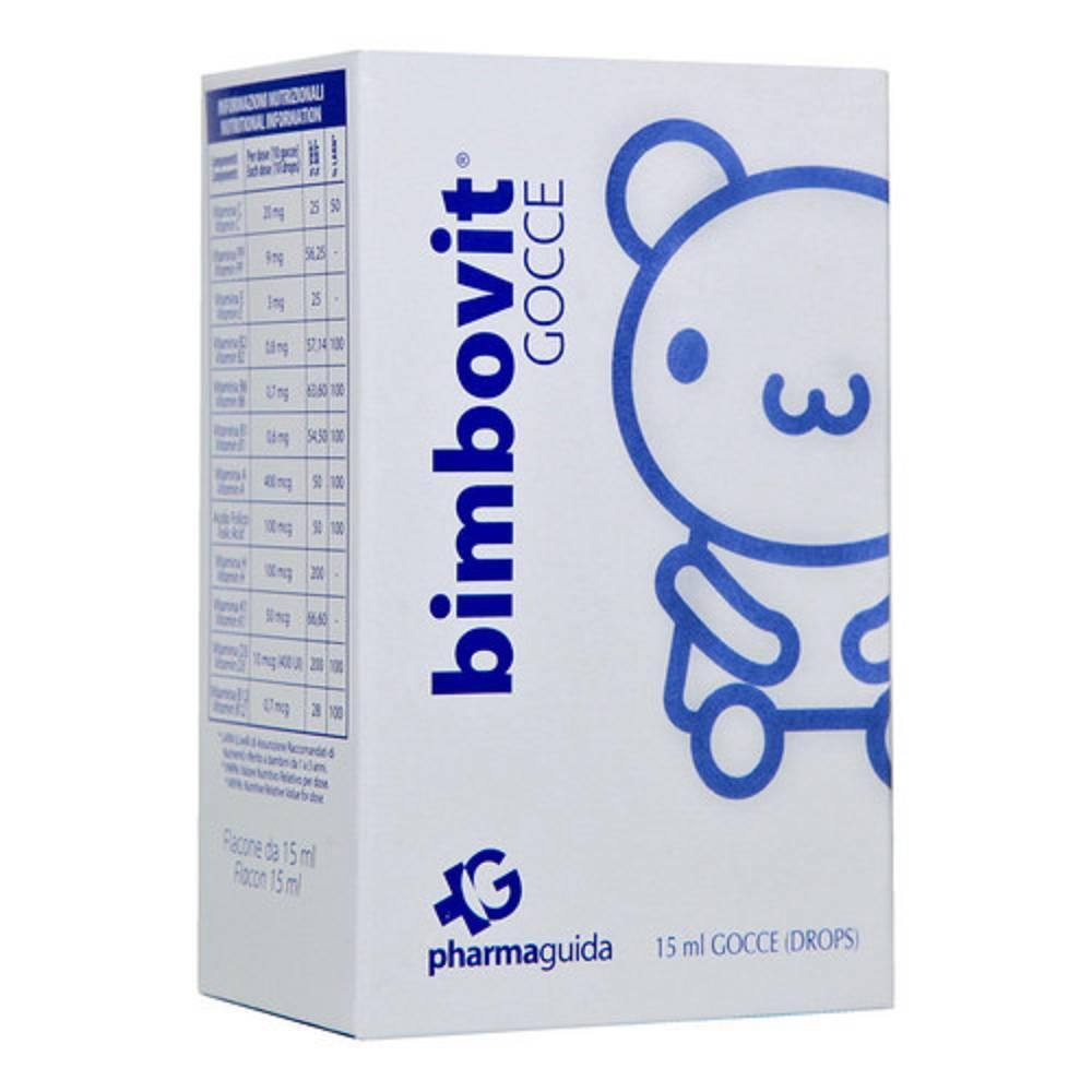 bimbovit integratore alimentare polivitaminico bimbovit gocce 15ml per sistema immunitario e metabolismo energetico - foto 1