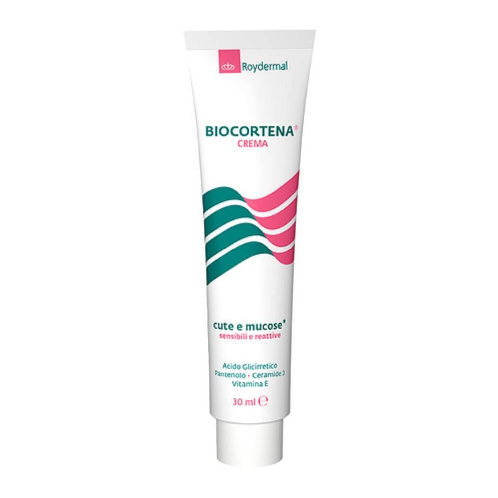 biocortena crema idratante biocortena per pelli sensibili - lenitiva e protettiva per irritazioni, dermatite e pelle secca, 30 ml - foto 1
