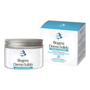 Dermo detergente viso  solido 140ml - olio di mandorle e malva, pulizia delicata per pelle sensibile e make-up resistente