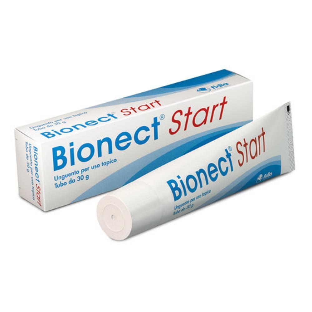 bionect unguento bionect start 30g con acido ialuronico e collagenasi per guarigione ottimale di ferite e ulcere - foto 1